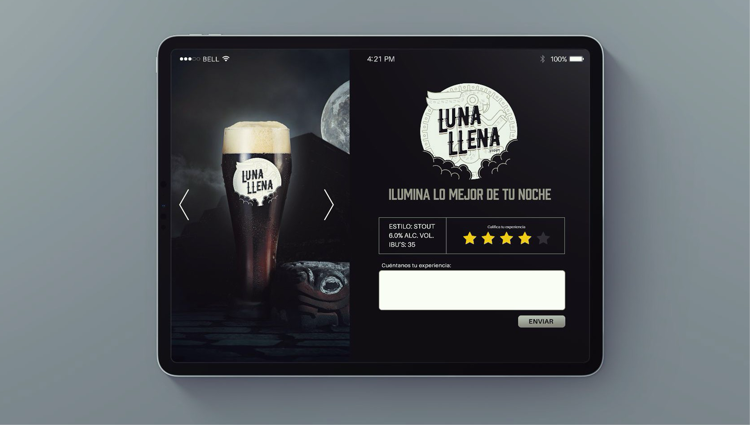 App in-store Luna Llena