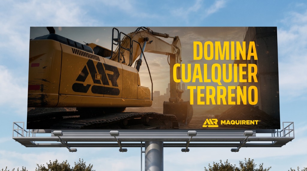 Anuncio espectacular de Maquirent