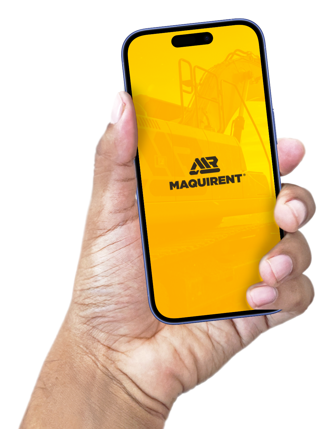 Splash screen de Maquirent Digital