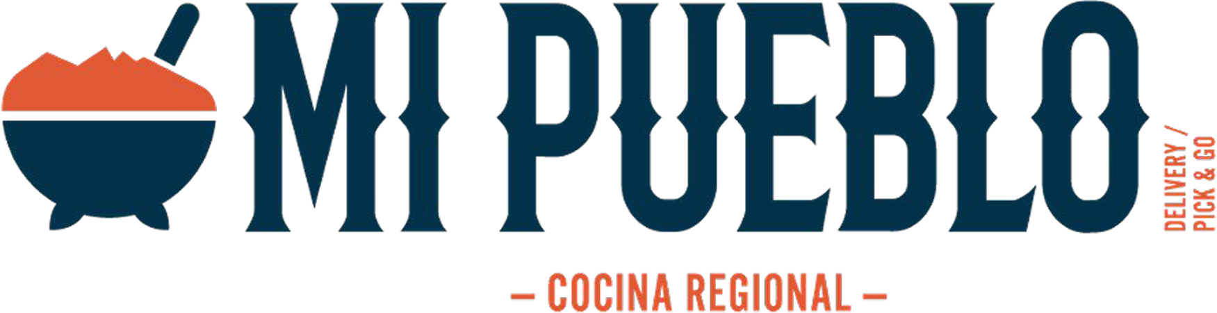 Logotipo Mi Pueblo — Cocina Regional
