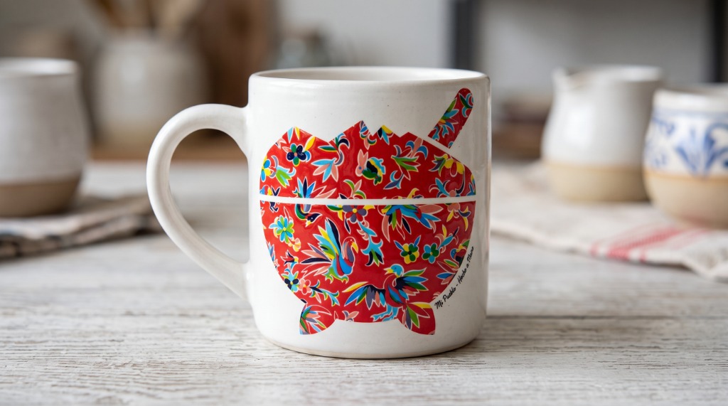 Taza de cerámica